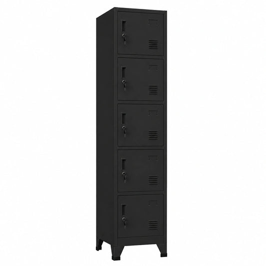 Porte-manteau, en acier, coloris noir, pour l’entrée ou le couloir