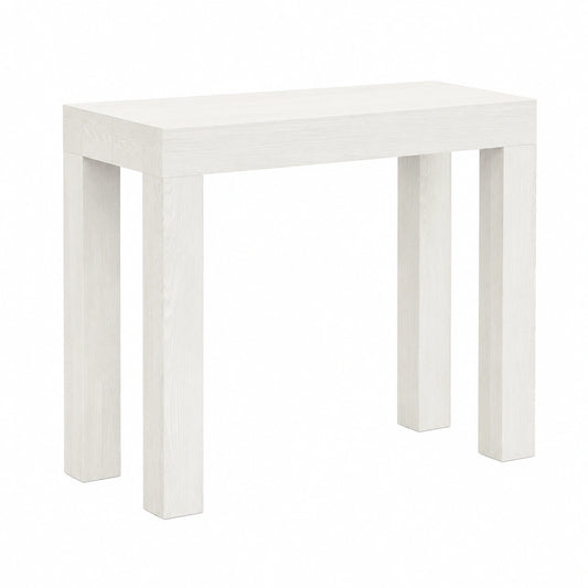 Table, extensible, coloris blanc, pour les espaces de vie
