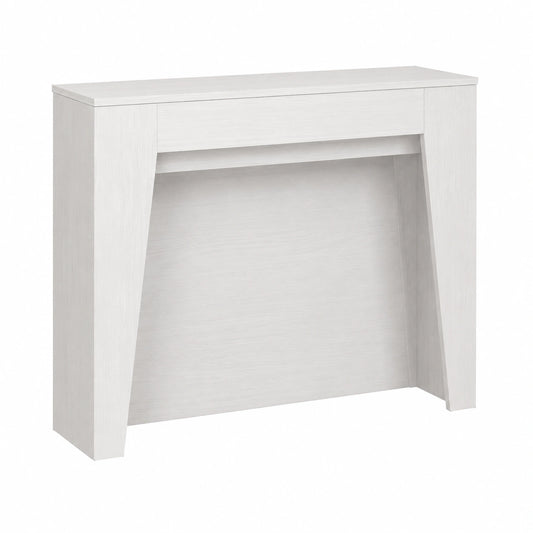 Meuble d’entrée, extensible, coloris blanc, pour l’entrée ou le couloir