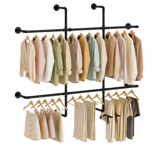 Armoire, coloris noir, pour la chambre